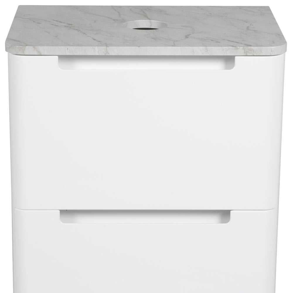 Astini Monza 600mm Grey Marble Conter Top