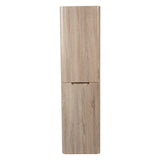 Astini Monza 400mm Country Oak Wall Hung Tall Unit