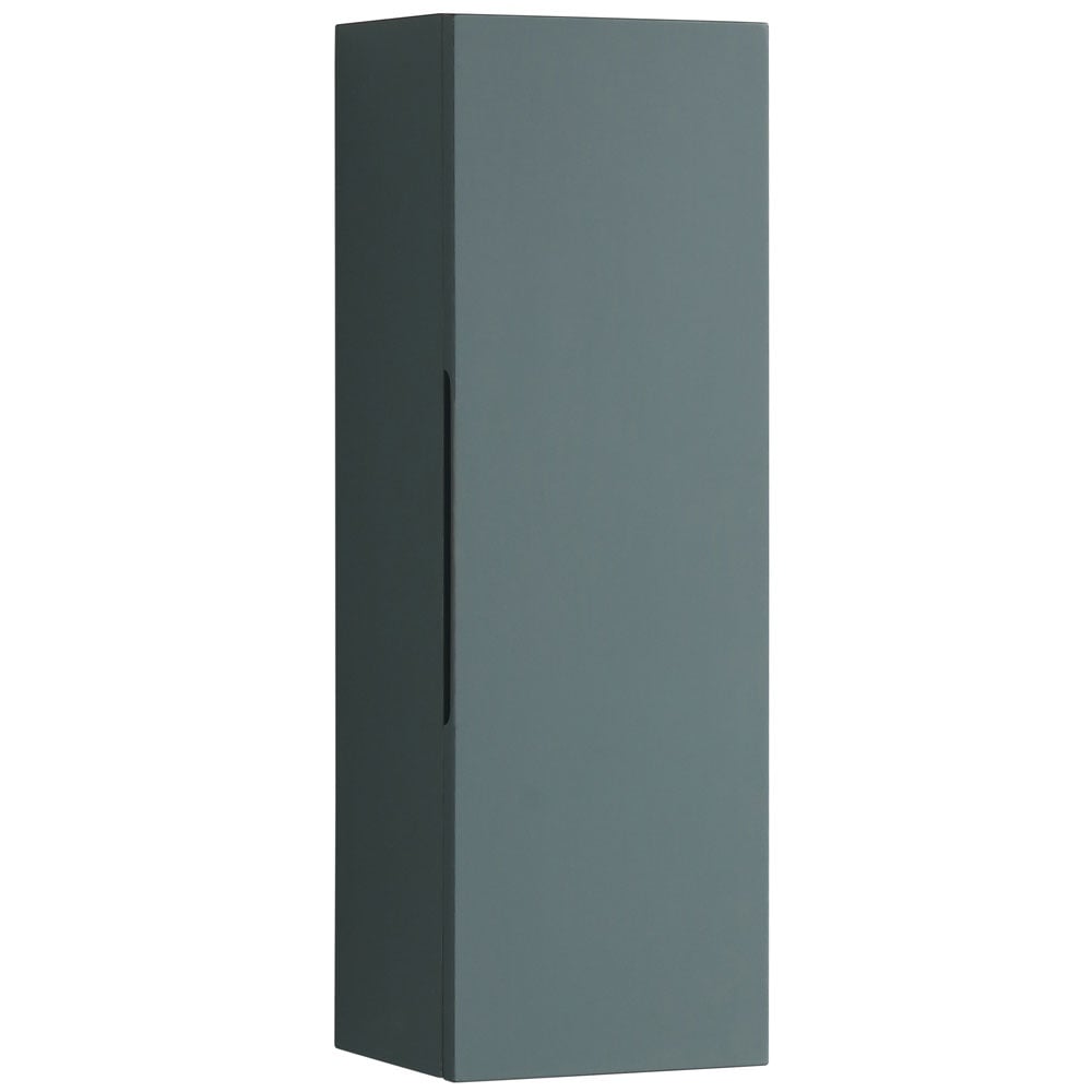 Astini Piatta 900mm Smoked Sage Wall Mounted Tall Cabinet