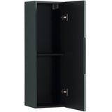 Astini Piatta 900mm Smoked Sage Wall Mounted Tall Cabinet