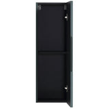 Astini Piatta 900mm Smoked Sage Wall Mounted Tall Cabinet