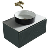 Astini Flauto 600mm Wall Hung Vanity Unit With Counter Top