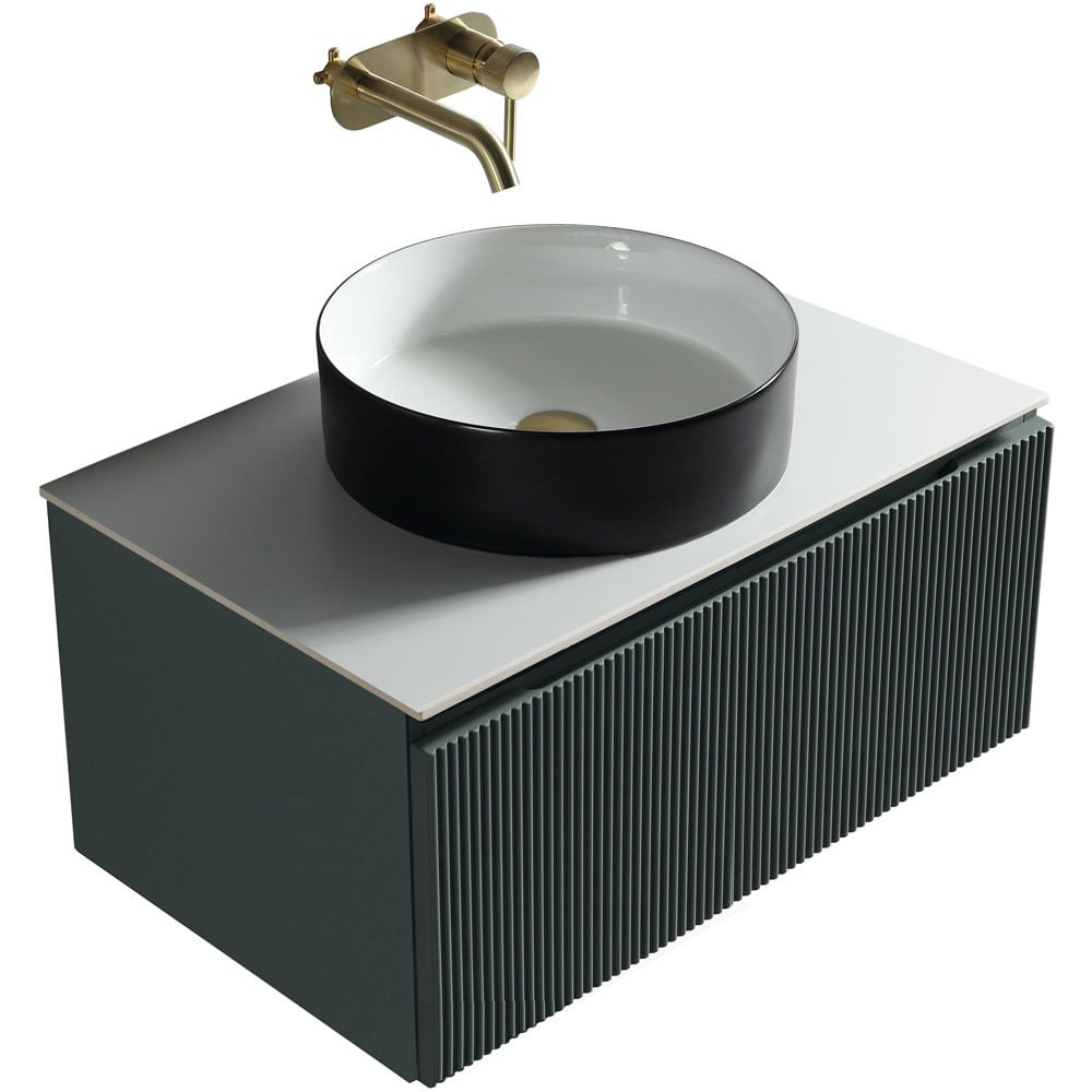 Astini Flauto 600mm Wall Hung Vanity Unit With Counter Top