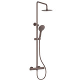 Astini Menai Bronze Premium Round Thermostatic Overhead Shower Kit