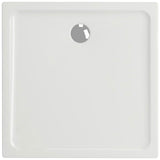 Astini White Square Low Profile Shower Tray 900x900mm
