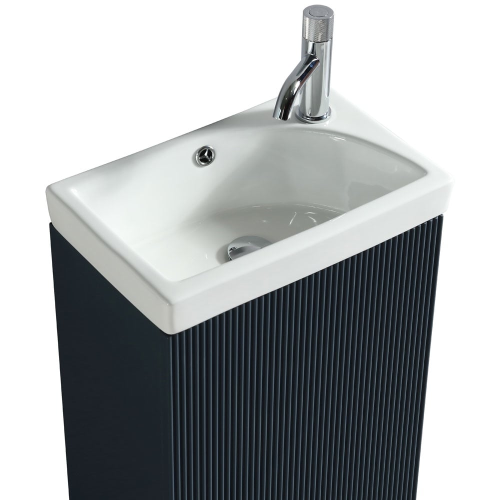 Astini Flauto 460mm Mini Cloakroom Vanity Unit
