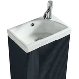 Astini Flauto 460mm Mini Cloakroom Vanity Unit