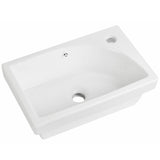 Astini Flauto 455mm White Mini Cloakroom Basin