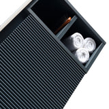 Astini Flauto 800mm Wall Hung Vanity W/ Side Storage & LH Counter Top