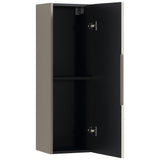 Astini Piatta 900mm Soft Coffee Wall Mounted Tall Cabinet