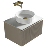 Astini Flauto 600mm Wall Hung Vanity Unit With Counter Top