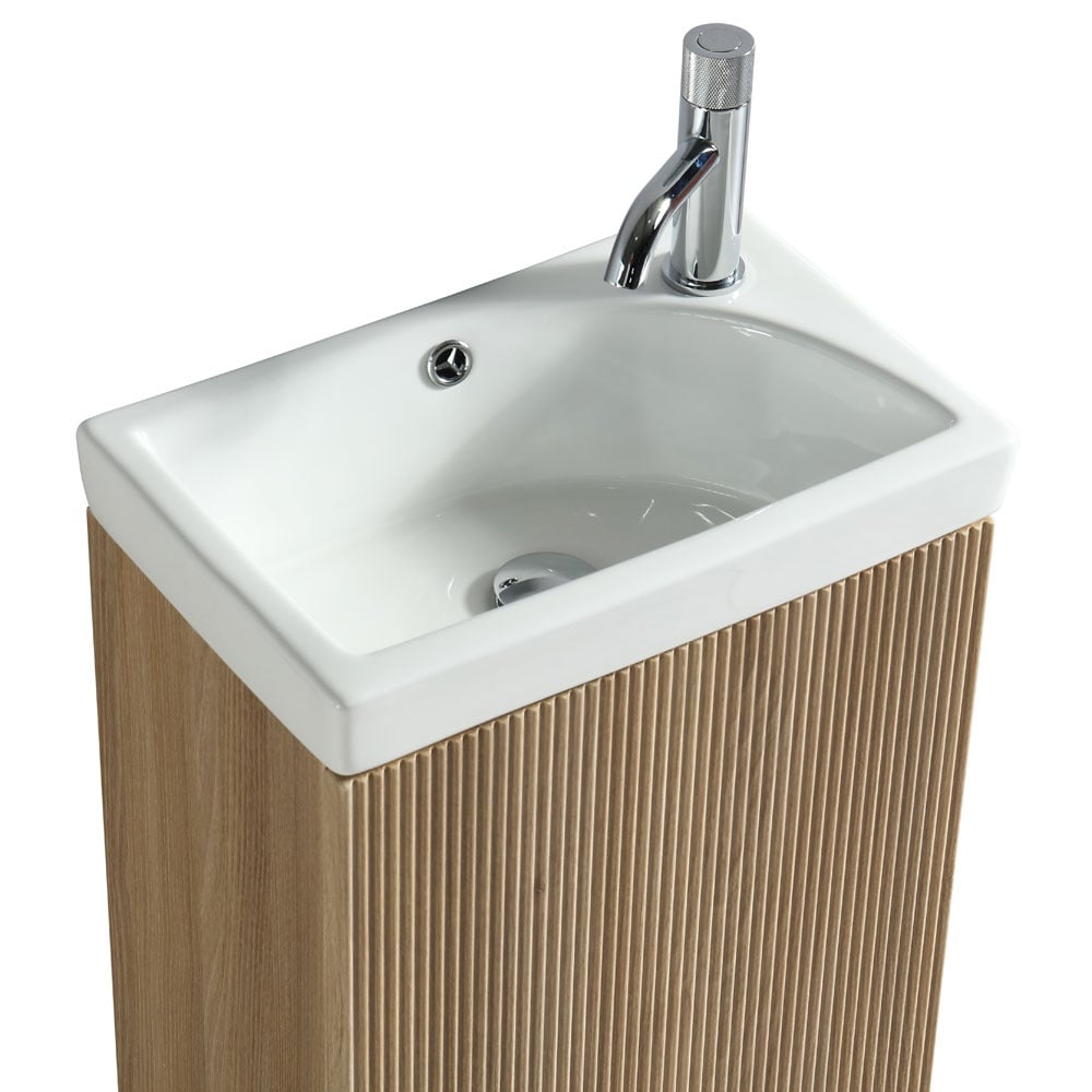 Astini Flauto 460mm Mini Cloakroom Vanity Unit