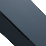 Astini Piatta 900mm Midnight Shadow Wall Mounted Tall Cabinet