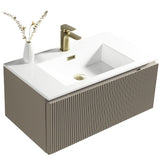 Astini Flauto 800 Wall Hung Vanity Unit & Basin