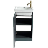 Astini Flauto 460mm Mini Cloakroom Vanity Unit
