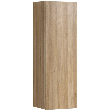Astini Piatta 900mm Country Oak Wall Mounted Tall Cabinet