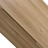 Astini Piatta 900mm Country Oak Wall Mounted Tall Cabinet