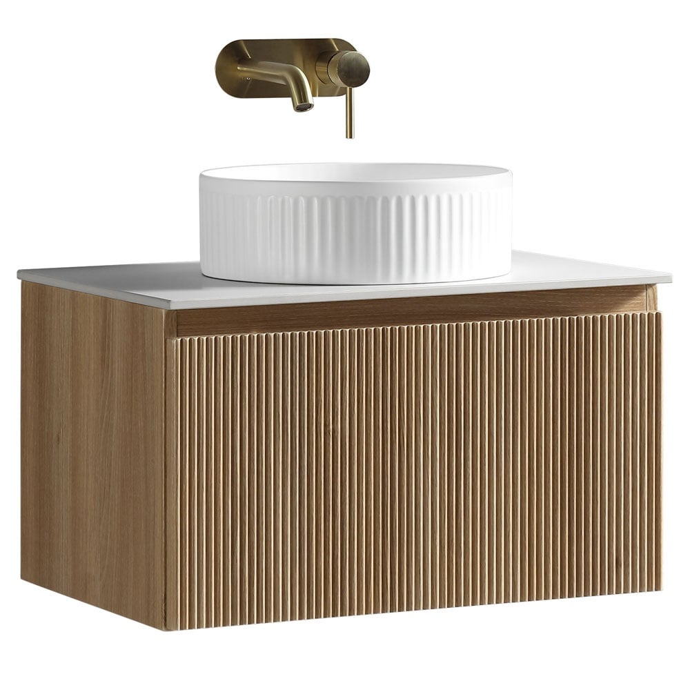 Astini Flauto 600mm Wall Hung Vanity Unit With Counter Top