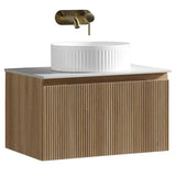 Astini Flauto 600mm Wall Hung Vanity Unit With Counter Top