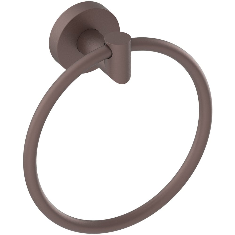 Astini Melbourne Brushed Bronze Round Towel Ring