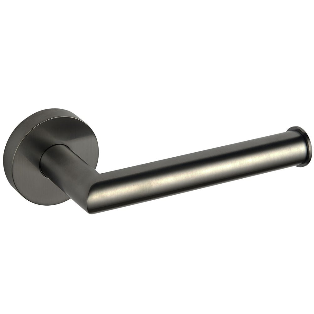 Astini Melbourne Gunmetal Round Toilet Roll Holder
