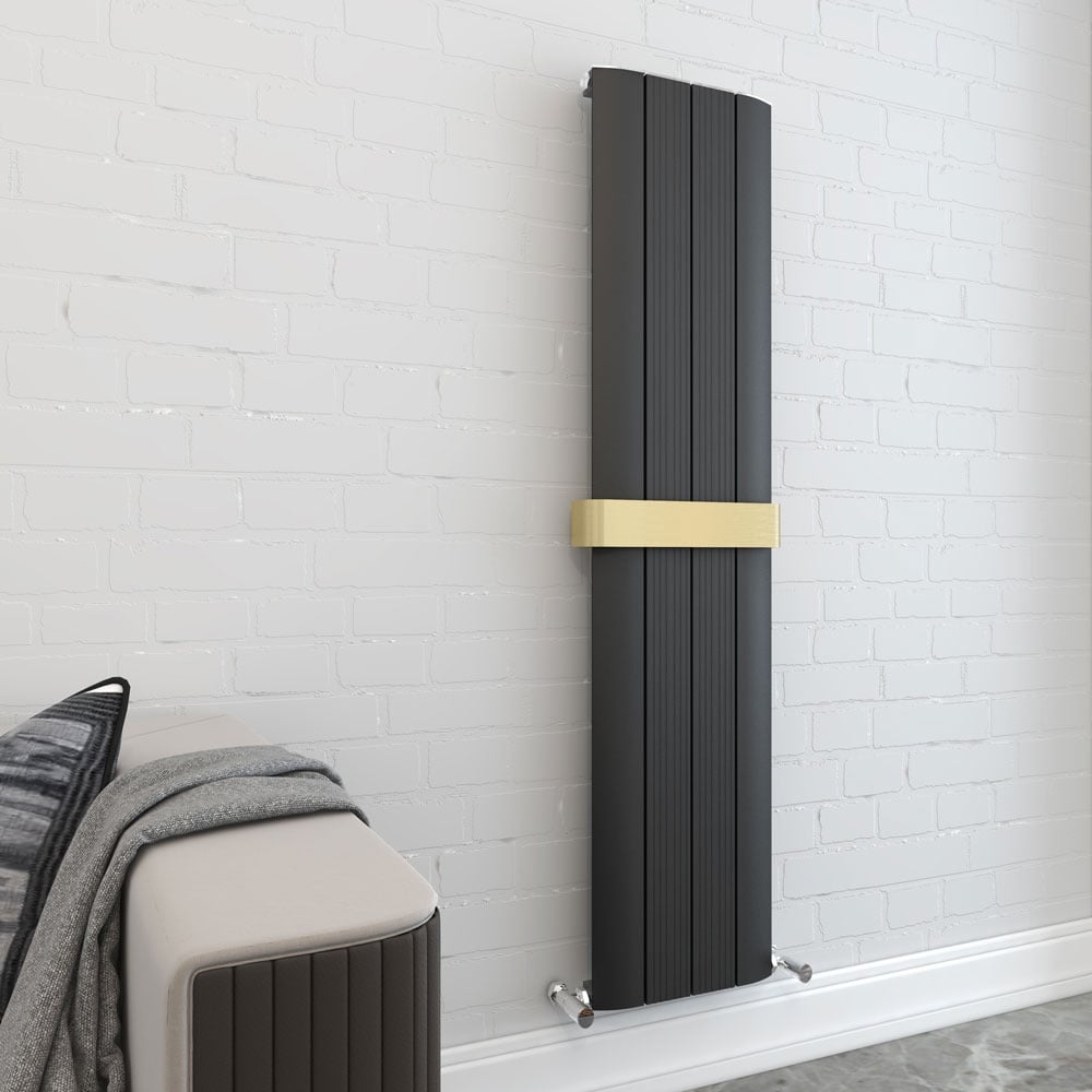 Astini Taupo Brushed Brass Rail Bar