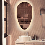 Astini Jacob Teardrop White 500mm LED Tuch Mirror