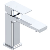 Astini Quadrado Chrome Square Eco Basin Mixer Tap & Waste