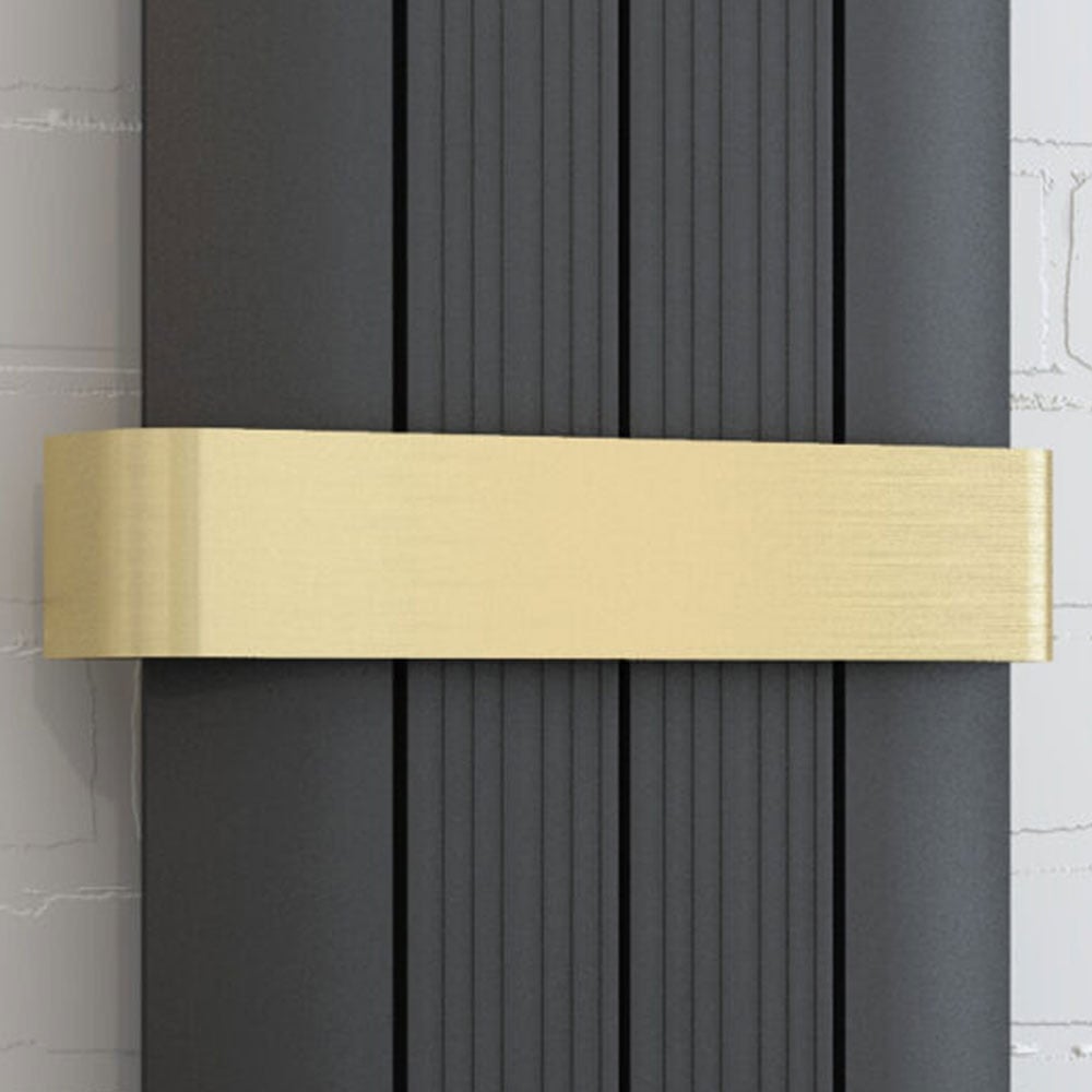 Astini Taupo Brushed Brass Rail Bar