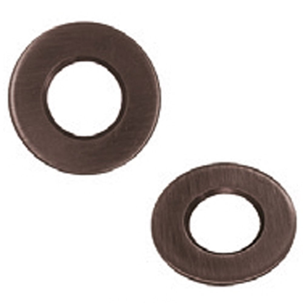 Astini Brushed Bronze Round Overflow Cover