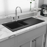 Astini Desire 150 1.5 Bowl Matt Ceramic Kitchen Sink & Waste