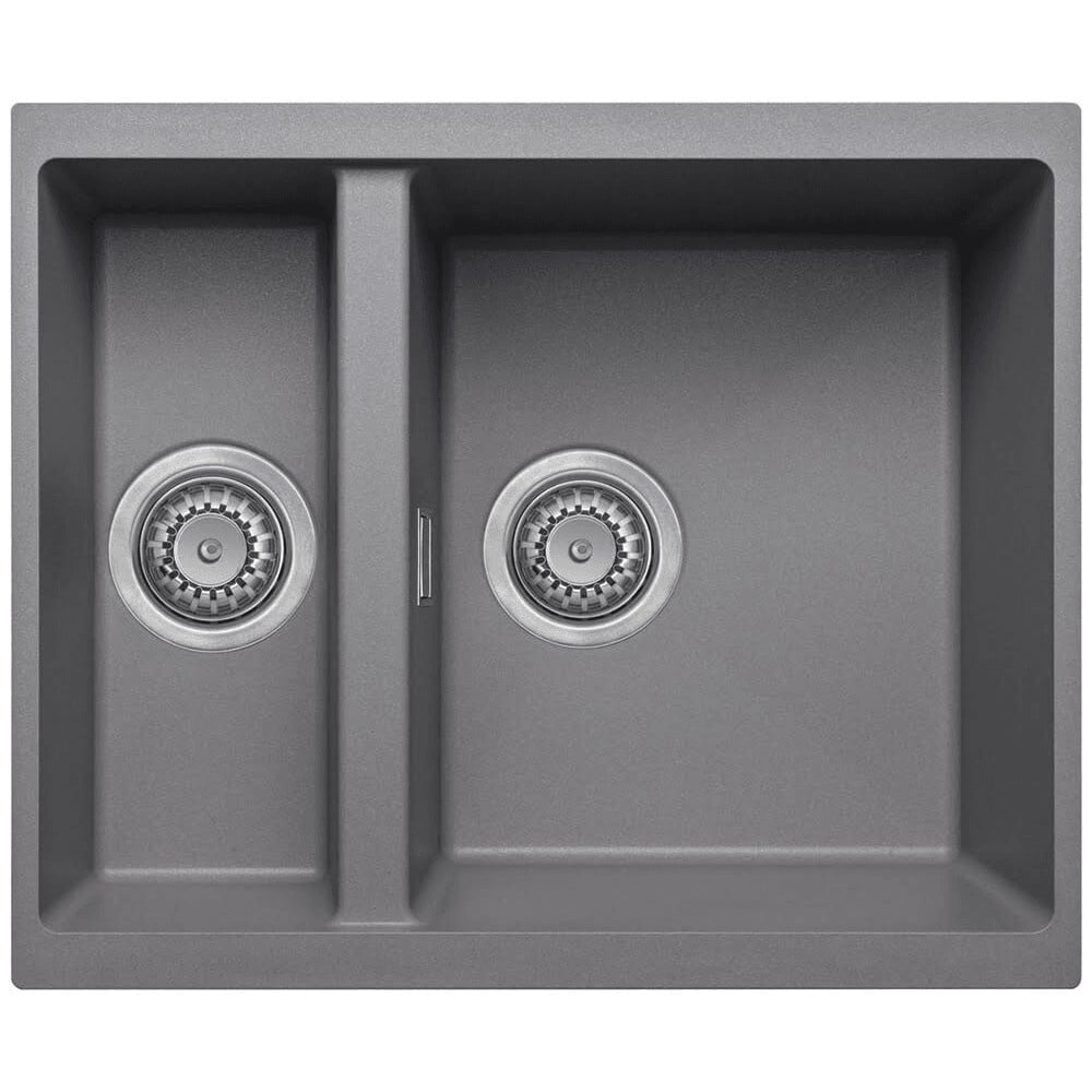 Astini Dante 1.5 Bowl Granite Reversible Undermount Kitchen Sink & Waste