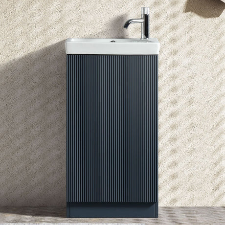 Astini Flauto 460mm Mini Cloakroom Vanity Unit