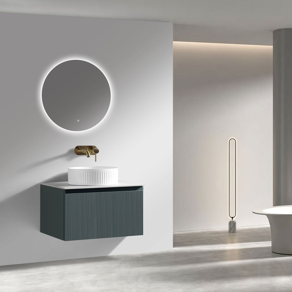 Astini Flauto 600mm Wall Hung Vanity Unit With Counter Top