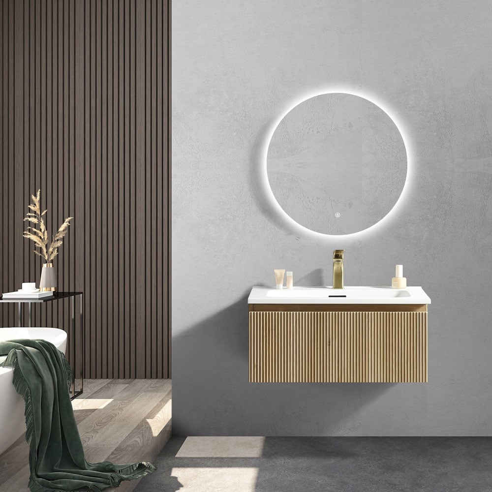 Astini Flauto 800 Wall Hung Vanity Unit & Basin