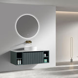 Astini Flauto 1000mm Wall Hung 2 Side Storage Vanity Unit With Counter Top