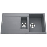 Astini Quadro 1.5 Bowl Granite Reversible Kitchen Sink & Waste