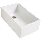 Astini Belgrave 760 1.0 Bowl White Ceramic Kitchen Sink with Waste Options