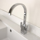 Astini Metropolitan Chrome Twin Lever Kitchen Sink Mixer Tap HK49