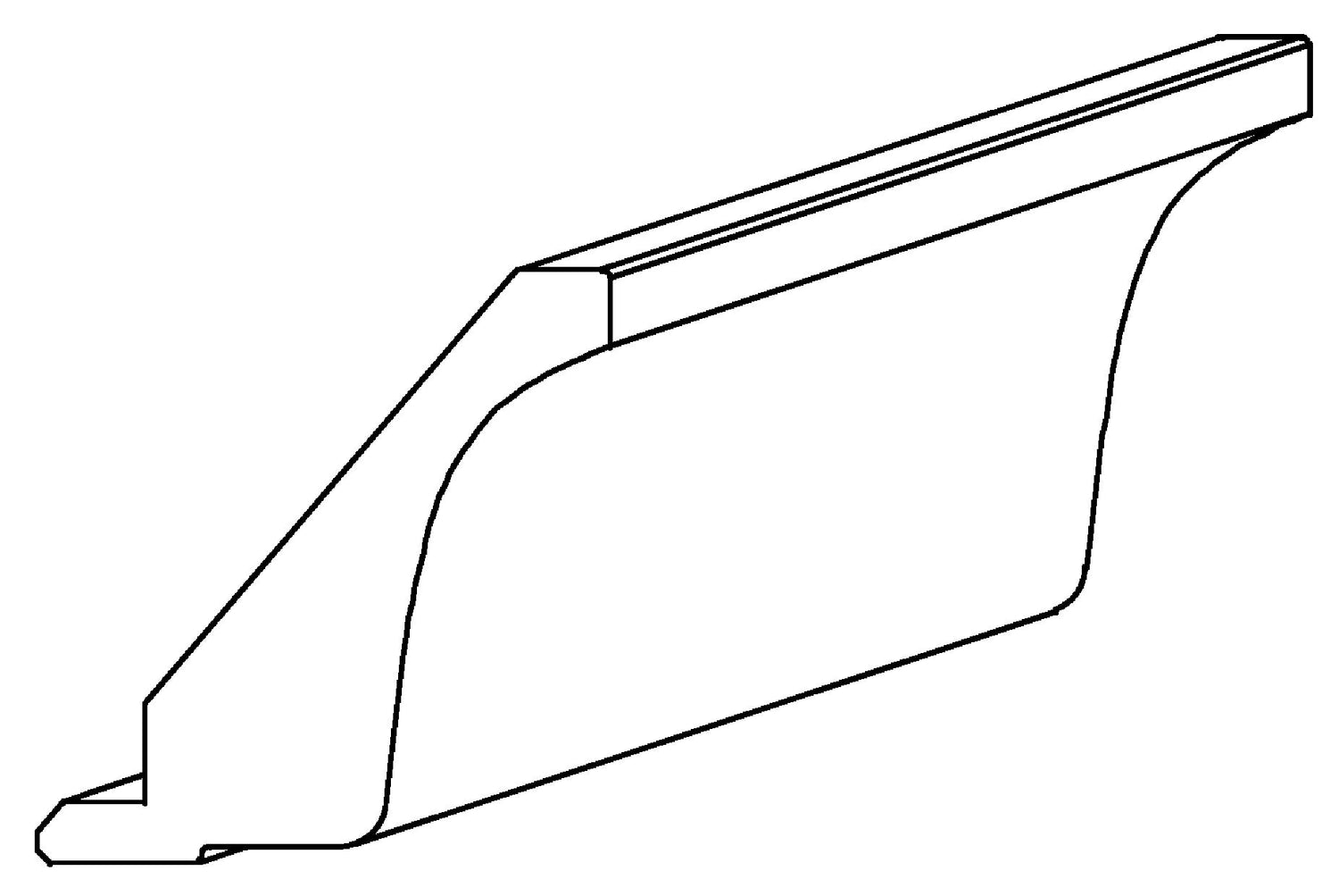 Rivington Shaker Graphite Supermatt- Replacement Kitchen Doors (Trims & Accessories)