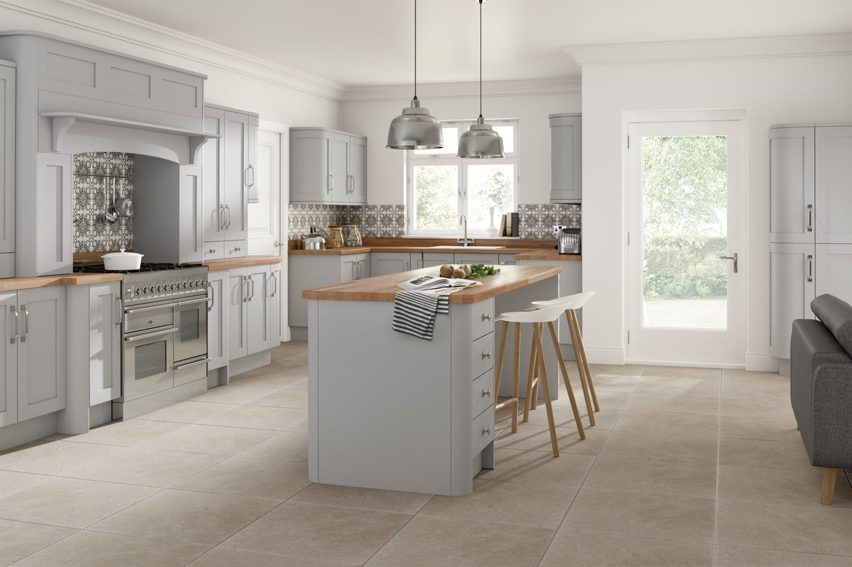 Rivington Shaker Dove Grey Supermatt- Replacement Kitchen Doors (Trims & Accessories)