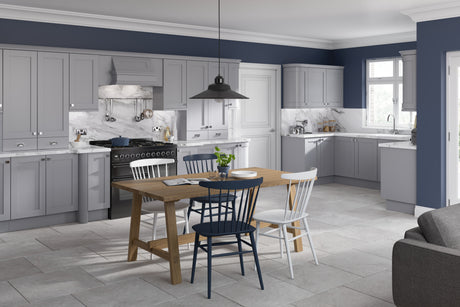 Rivington Shaker Dust Grey Supermatt- Replacement Kitchen Drawer Fronts/Oven Filler Panel (110mm High)
