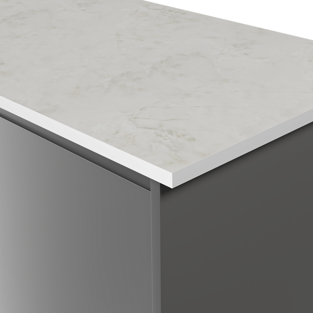 Aria F7408 Ice Onyx - Satin Ndf Texture White Core