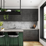 Wilsonart Alloy Brooklyn Concrete Aluminium Feature Kitchen Splashback