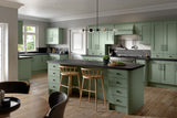 Buckingham Wood Grain Shaker Reed Green- Replacement Kitchen Doors (715mm High)