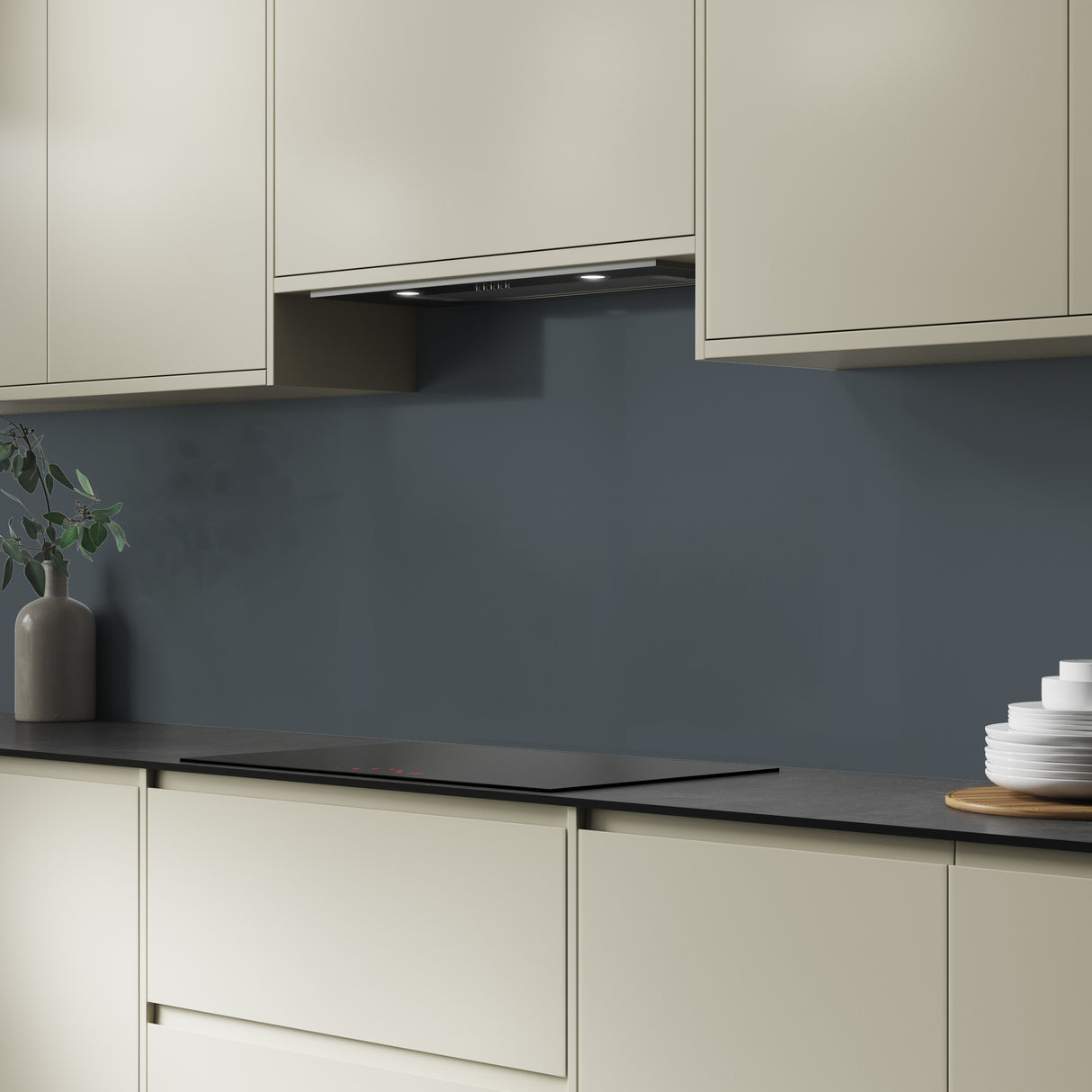 Wilsonart Alloy Malibu Grey/ Storm Blue (Double Sided) Aluminium Feature Kitchen Splashback