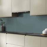 Wilsonart Alloy Glacier White/ Neptune Blue (Double Sided) Aluminium Feature Kitchen Splashback