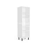 600mm Kitchen Tall Appliance Cabinet  White (1970mmH + Legs)