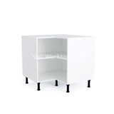 900mmx900mm L Shaped Kitchen Corner Base Cabinet  White