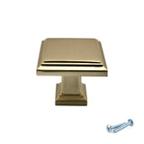M4TEC Brushed Brass Knob Handle – VH9 Series